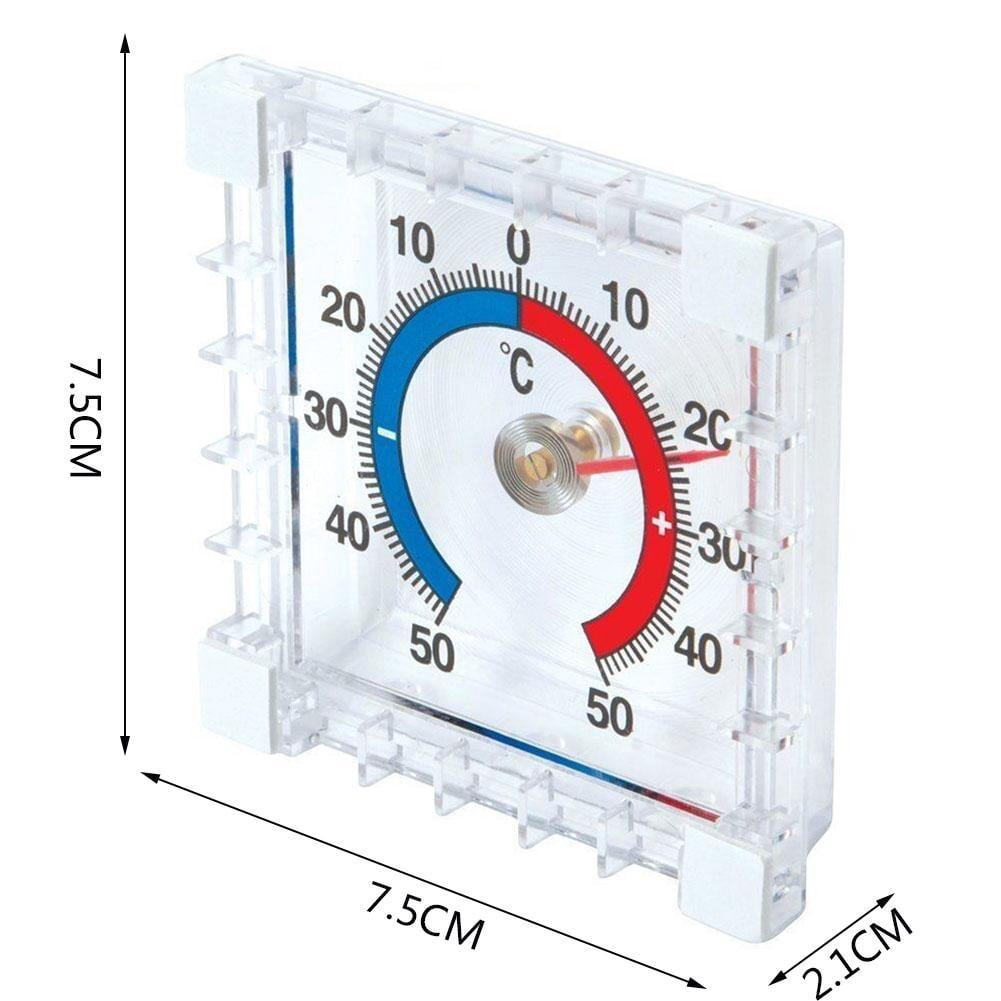 Window Indoor Outdoor Wall Garden Home Graduated Disc Measurement Hot Temperature Thermometer