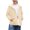 Beige, variant on Sentmoon Raincoats for Girls with Hood Long Sleeve Rain Gear for Boys Solid Color with zipper Waterproof Jackets for Girls with Pockets for Outdoor Activities 110