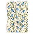 thumbnail image 7 of FORMRS 1-Subject Spiral Notebook 8" x 5" College Ruled 60 Refillable Sheet A5 Hard Cover, Blue Birds Pattern, 7 of 7