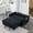 Black, variant on Velvet Loveseat Futon Sofa Couch, 3-in-1 Convertible Sleeper Sofa Bed with Pullout Bed, Reclining Backrest, Side Pockets and Toss Pillows,Green