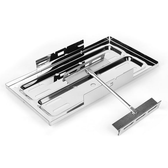 Battery Hold-Down Tray, Polished Battery Tray Rack Kit Battery Hold Down Kit, Universal For Industry Home