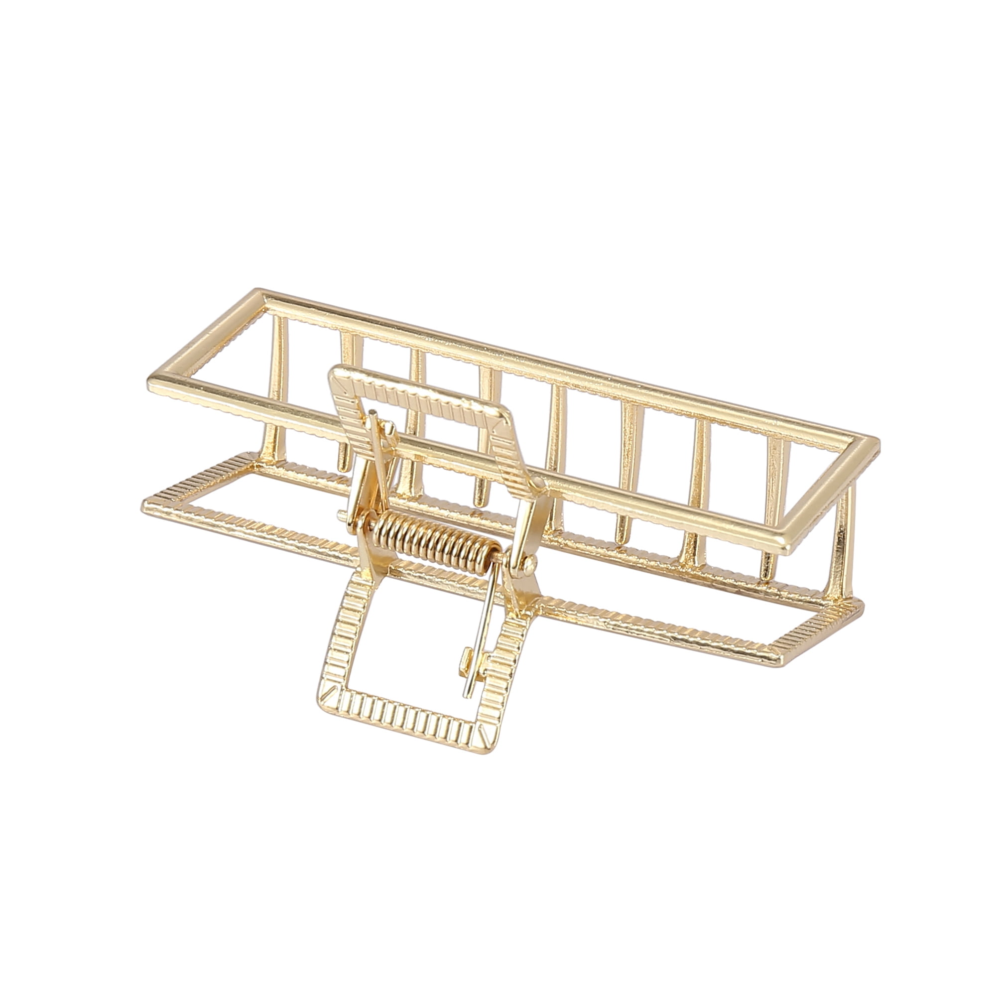 Unique Bargains Metal Hair Claw Clip Rectangle Shaped Claw for Women Beauty 3.5 Inch