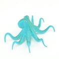 thumbnail image 3 of Adorno de acuario Methold Pulpo artificial fluorescente con ventosa azul, 3 of 6