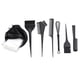 thumbnail image 1 of Kit de 12 herramientas para teñir el cabello, kit de peluquería, set de teñido para peluquería, accesorios para teñir el cabello en salón de belleza (negro), 1 of 8