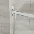 thumbnail image 4 of Resenkos Neo-Angle Frameless Shower Door 36 in. D x 36 in. W x 72 in. H Corner Shower Enclosure With Clear SGCC Tempered Glass Pivot Shower Door In Chrome Finish, 4 of 6