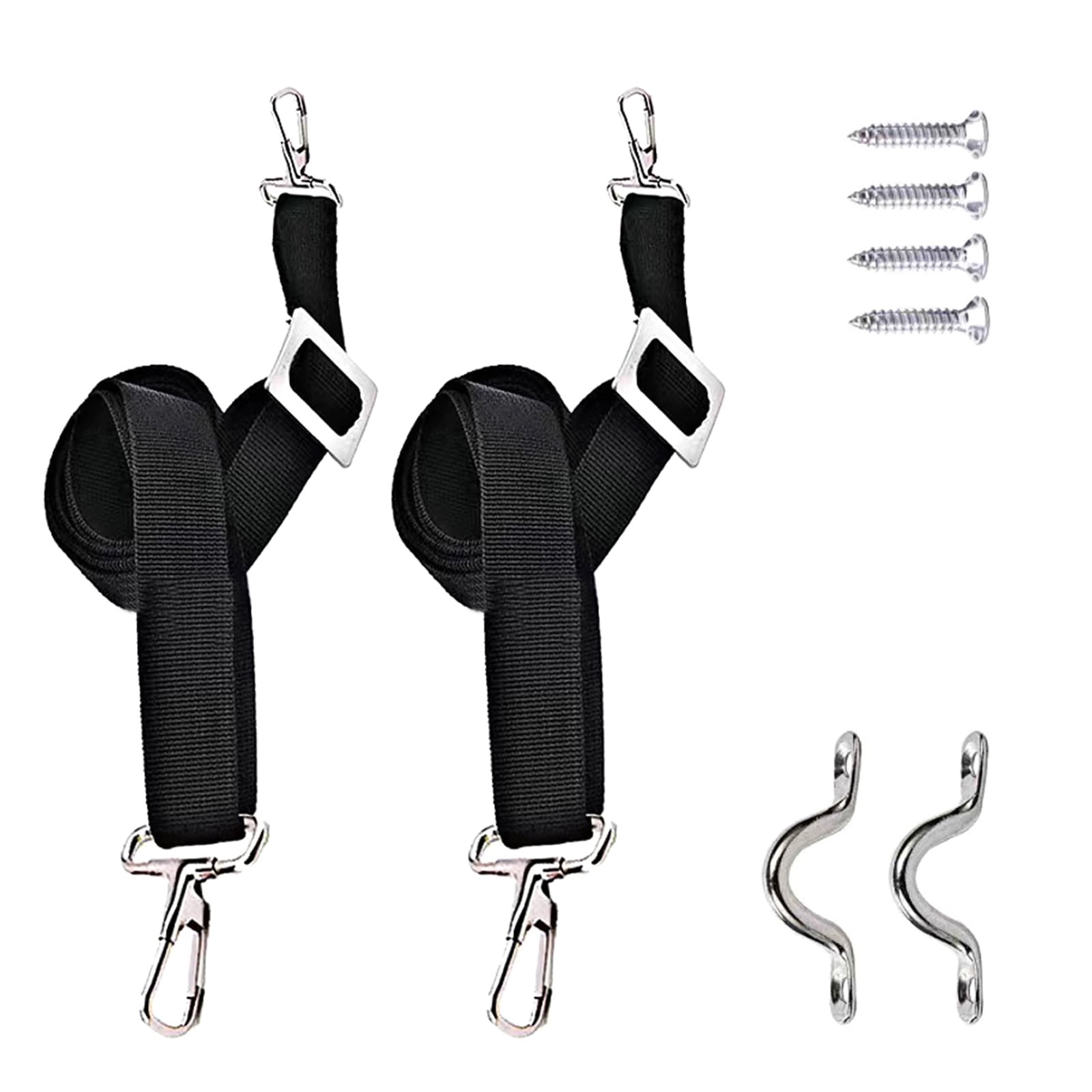 Resistant Adjustable Bimini Boat Top Strap with Hook Canopy Canoe Boat Awning Webbing Strap Weatherproof