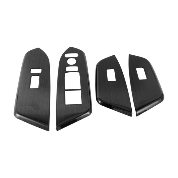 Unique Bargains Window Lift Switch Panel Trim Cover for Honda CR-V 2017-2022 Wood Grain Color