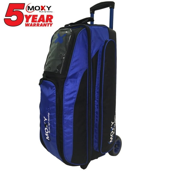 Moxy Blade Triple Roller Bowling Bag - Royal