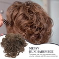 thumbnail image 4 of Bod de cabello falso para el cabello Extensión de moño CHIGNON PIEZA CABLA CARRILLO CERCA CERCE, 4 of 6