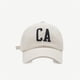 thumbnail image 3 of Gorra para el sol de béisbol de algodón con letras de CA para mujer, sombrero con Cierre trasero, ajustable, informal, para ir de compras, gorros de Hip Hop, 2023, 3 of 4