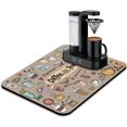 thumbnail image 1 of Fun Coffee Mat 24inx18in,Coffee Bar Mat for Countertops,Absorbent Hide Stain Anti-Slip Coffee Bar Accessories Fit Under Coffee Machine Mat,dish Drying Mats for Kitchen, 1 of 5