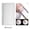 White, variant on Nail Stickers for Fiberglass Extensions - Complete Salon Set for Acrylic Application