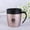 Rose Gold-231, variant on AuroraX Insulated Coffee Mugs with Lids and Handle Stainless Steel Travel Warmer 12 Oz Coffee Mug Funny Cute Novelty Cup Birthday Gifts for Women Men Office Coworkers(Gold)