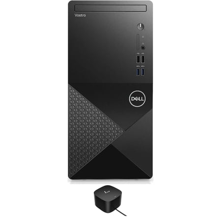 Dell Vostro 3888 Home/Business Desktop (Intel i5-10400 6-Core  Intel UHD 630  64GB RAM  512GB SATA SSD  Wifi  USB 3.2  HDMI  Bluetooth  Win 10 Home) with 120W G4 Dock