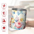 thumbnail image 5 of 12oz Coffee Tumblers Pioneer Flower Stainless Steel Vacuum Insulated Travel Tumbler Coffee Cups Mug with Lid and Straw with Cleaning Brush for Cold & Hot Drinks, 5 of 5