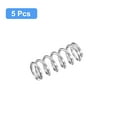 thumbnail image 3 of Unique Bargains Ressort de Compression, Lot de 5 en Acier Inoxydable 304, Diamètre 6 mm, Fil 0,8 mm, Longueur 15 mm, 3 of 6