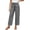 20Dark Gray117, variant on Women's Casual Elastic Waist Pants With Side Pockets Everyday Wear Trousers Club Party Stylish Slacks
