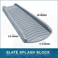 4Pack Decorative Downspout Slate Splash Block Rain Gutter Drain