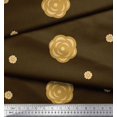 thumbnail image 2 of Soimoi Silk Fabric Artistic Flower Print Fabric by the Yard 42 Inch Wide, 2 of 3