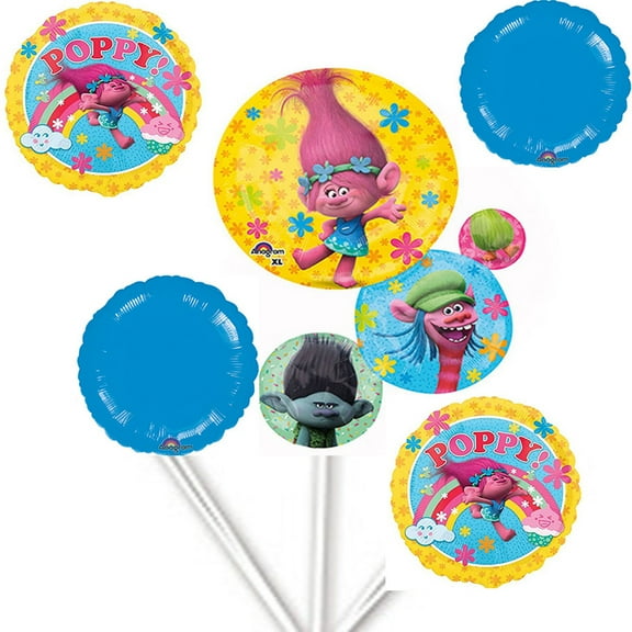 Trolls Foil Balloon Bouquet
