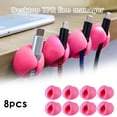thumbnail image 2 of Office Desk Desk Cable Management Desk Lamp Home Cable Wire Cord Clips Holder Clamp Management for Car Desk Office Home, 2 of 8