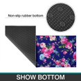 thumbnail image 6 of Pioneer Flower Floral Print Pattern Kitchen Rugs Sets Of 2,Anti Fatigue Kitchen Mat Rugs Non Slip Washable,Decorative Kitchen Floor Mats for Kitchen,Sink,Laundry,17"x30"+17"x47", 6 of 7
