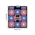 thumbnail image 3 of Dvkptbk Single Person Computer TV Dual Use 3D Dazzling Dance Somatosensory Weight Loss Running Game Dancing Machine, 3 of 6