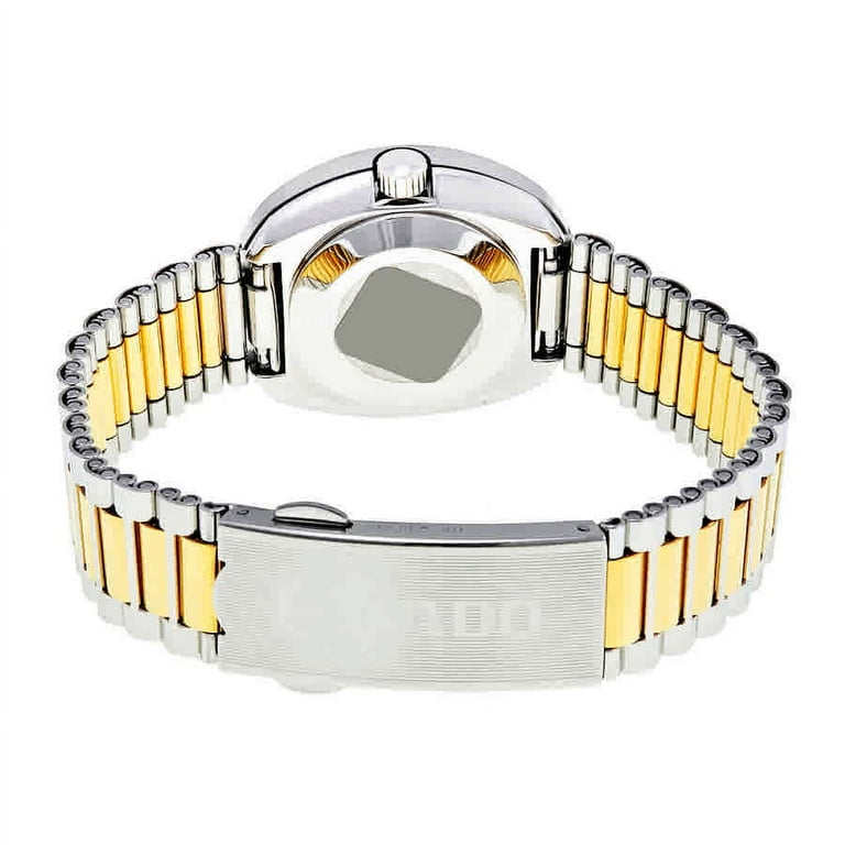 Rado Original Diastar Automatic Diamond Gold Dial Ladies