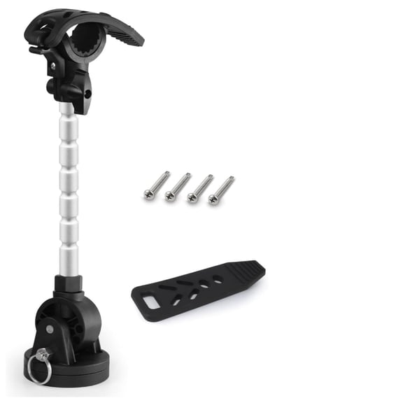 Trolling Motor Stabilizer Mount for Minn Kota Terrova Riptide 180 Degree Tilt Aluminum Alloy Bracket for Fishing Boats Kayaks