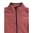 thumbnail image 2 of Champion Girls Lightweight Pink & Black Fleece Jacket Sweatshirt Large (14), 2 of 2