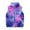 Purple, variant on REDARER Kids Striped Vest, Stand Collar Sleeveless Jacket with Zip, Warm Fall Winter Outwear for Boys Girls,Size:5-6 Years