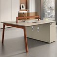thumbnail image 4 of Set Professional Office Desk Studio Drawers Elegant Executive Wooden Arts Ideas Desk Tables Work Mesa De Computador Furniture My Lux Decor Round, 4 of 14