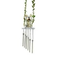 thumbnail image 5 of Vsenkes Sculptural Wind Chime Animal Themed Ideal Present Garden Wind Chime for Family Gray, 5 of 9