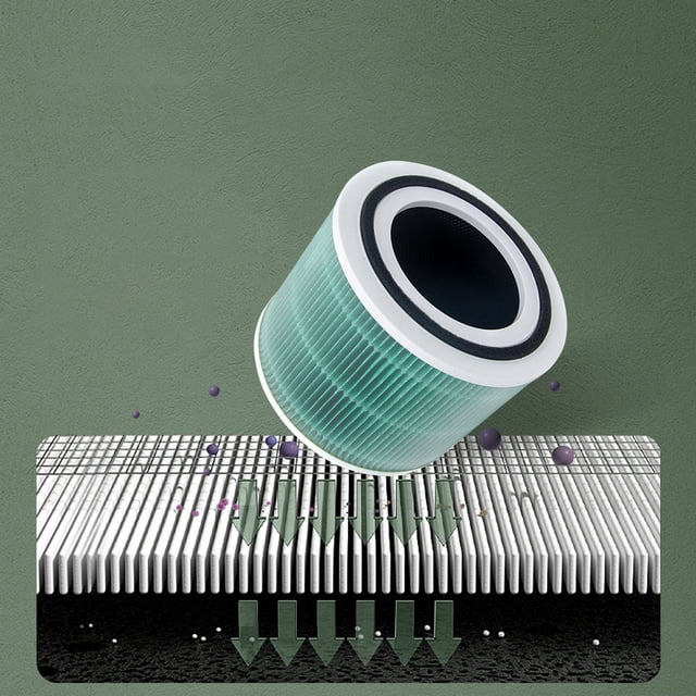 Air Purifier Replacement Filter True HEPA And Activated Filters Compatible With Compact Portable Air Purifiers Lasts For 180 Days Or 6 Months Equivalent To 4320 Hour