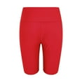 thumbnail image 3 of Charmgo Sweatpants Women Clearance, Women's Active Fitness Solid Color Sports Yoga Booty Shorts for Running Gym Workout Work Pants Women Cargo Pants Women Red, 3 of 5