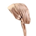 thumbnail image 1 of Gorro estampado para mujer Qarigey con lazo caqui, 1 of 4