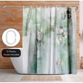 thumbnail image 5 of Americanflat 71" x 74" Shower Curtain, Leaf It Alone by Christine Olmstead, 5 of 7