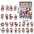 thumbnail image 4 of Christmas Ornaments under $5! Yannianjz Christmas 24 Days Countdown Advent Calendar with 24 Ornaments Snowman Decorations for Party Favors, Classroom Prizes, Xmas Gift, 4 of 5