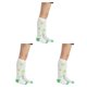 thumbnail image 5 of Calcetines hasta la rodilla Qarigey arcoíris 1 par estrella de cinco puntas CBP288687, 5 of 6