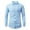 Z-Light Blue, variant on UYISJ Men's Long Sleeve Button Down Shirts Striped Print French Cuff Dress Shirt Regular Fit Formal Business Work Shirts for Men