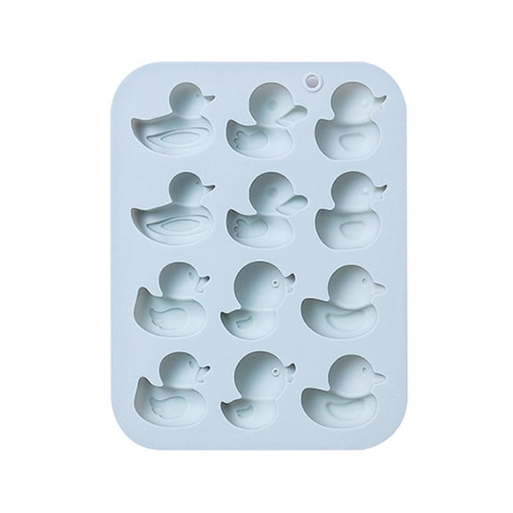 HGYCPP 3D Cute Ducks Silicone Mold Cake Baking Mold for Making Fondant Chocolate Decor