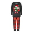 thumbnail image 2 of Christmas Pajamas for Family Plus Size Matching Christmas Pjs Family Set Reindeer Print Holiday Sleepwear Outfit, 2 of 7
