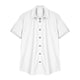 thumbnail image 4 of pstuiky camisetas de manga corta para hombre, Camisa de verano europea y de gran tamaño para hombre, color liso, manga corta, cuello alto, algodón y lino. camisas casuales para hombre s, 4 of 6