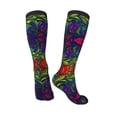 thumbnail image 4 of Balery Pride Rainbow Printed Novelty Socks Men's Women's Crew Socks Sports Socks Knee High Socks Cotton Socks Quirky and Cool Socks, 4 of 9
