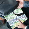 thumbnail image 4 of Nawy Colorful Color Blocks and Lines, Simple Style Laptop Bag Diving Fabric Laptop Sleeve Carrying Bag 15inch, 4 of 5