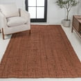 thumbnail image 4 of JONATHAN Y NATURAL FIBER 3 x 5 Area Rug, Pata Hand Woven Chunky Jute - Terracotta, NRF102F-3, 4 of 9