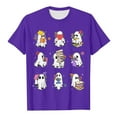 thumbnail image 1 of T-Shirt de Lecture Mignon pour Dames d'Halloween, Manches Courtes, Décontracté, Intéressant, Généreux, 1 of 5