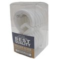 thumbnail image 1 of Ex-Cell Home Fashions 1ME-060O0-0328-100 Crochets de Rideau de Douche à Patins à Roulettes&44; Blanc&44; Pack de 12, 1 of 1