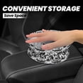 thumbnail image 4 of Naloa Black White Halloween Car Trash Can Garbage Car Accessories Trash Can Car Waste Bin for for Driver and Passenger Any Vehicle, 4 of 7