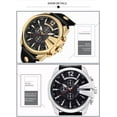 thumbnail image 4 of Reloj Curren Technos Brown 8176, marrón plateado, resistente al agua, 4 of 8